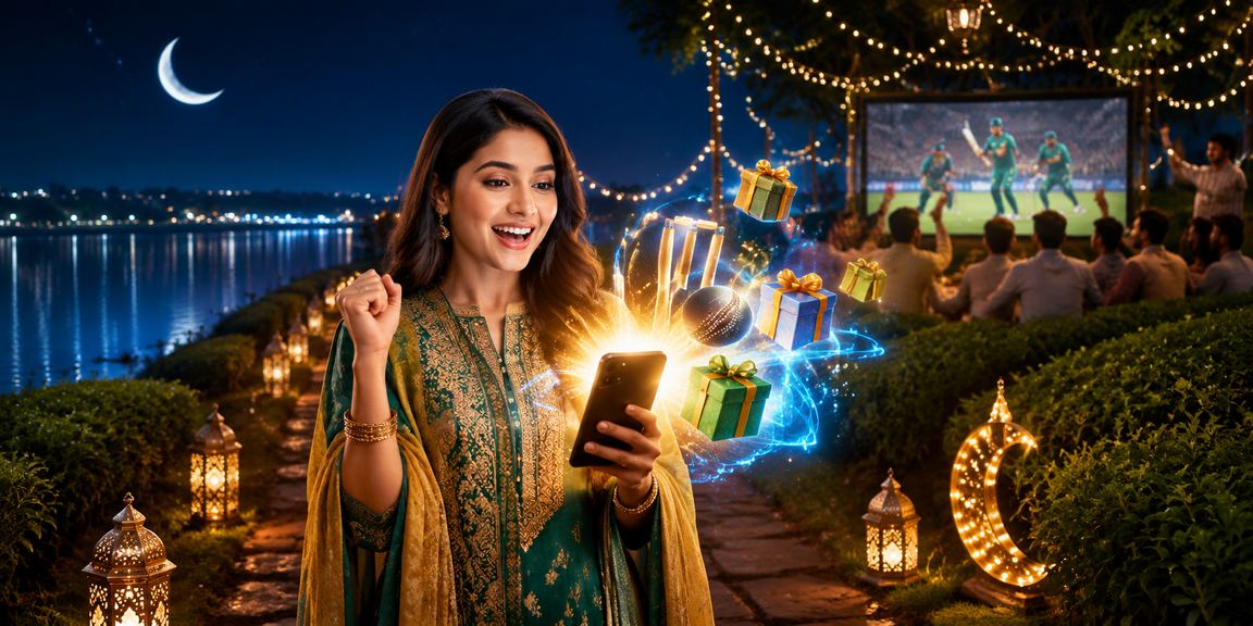 কুমিল্লায় ঈদ উৎসবে ক্রিকেট বেটিং বোনাস উপভোগ করছেন একজন তরুণ বেটর